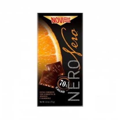 Picture of NOVI NERO 75% DARK CHOC ORANGE 75GR